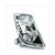 FLASHER CHINA ELEGANCE12'' CLEAR  L.R.