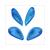 BLINKERGLAS PIAGGIO NRG EXTREME SATZ BLAU