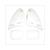 RAW-BOL GLAS APRILIA SR'00 SET TRANSPARANT CE