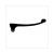 LEVER BRAKE HONDA MT50/80 RIGHT BLACK