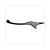HEVEL LINKS HONDA X8R ZWART