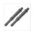 STOßDAMPFER SATZ UNI 10mm IMCA 310mm GRAU/CHROM