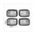 BLINKERGLAS YAMAHA SLIDER/BWS 97-03 SATZ CARBON