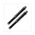 STOßDAMPFER SATZ UNI 10mm IMCA 240mm SCHWARZ/CHROM
