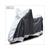 BIKE COVER/SCOOTER MKX  BLACK/GREY PVC 200x32x120