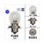 BULB P26S 12V 15W CE (10)