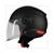 HELMET LITE KIDS SOLID MATT BLACK   (XXXS)     S