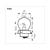BULB P26S 12V 20W SUPER WHITE (blue glass) (1)