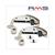 PATINS EMBRAYAGE VESPA CIAO/CITTA SET 2 VARIATORS