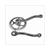 CRANK-SET MBK AV88 89 85 65 32t  RECHTS/LINKS