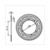C.ARRIERE SUZUKI RMX50/SMX50 110mm 6creux 38t IGM