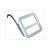 SUPPORT PLAQUE PEU ALU