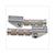 PASSENGER FOOT REST UNI WITH SCREW SET IGM