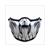 CHIN PART STREETFIGHTER DARKNESS WHITE (Click)