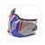 CHIN PART STREETFIGHTER TWIN WHITE/BLUE/RED      
