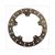 BRAKE DISC APR RS50/YA TZR FRONT 280x155x4.2 IGM