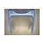 FRONT VERKLEIDUNG YAMAHA AEROX UNTEN SILBER ORG