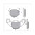 BRAKE PADS RMS (PEUGEOT BUXY/KISBEE) CE