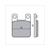 BRAKE PADS RMS (PEUGEOT ZENITH/SPEEDFIGHT) CE