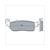 PLAQ. DE FREIN RMS(PEUGEOT SATALIS/HONDA CN 250)CE