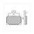 BRAKE PADS RMS (APRILIA LEONARDO 2001) CE