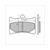 BRAKE PADS RMS (APRILIA 125cc) CE