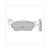 BRAKE PADS RMS (YAMAHA X-MAX 125cc) CE