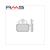 BRAKE PADS RMS (PIAGGIO BEVERLY 500 05/06) CE
