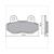 PLAQ. DE FREIN RMS (GRAND RETRO NSR/MBX/KYMCO/SPF3