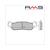 BRAKE PADS RMS (YA MAJESTY 250/ITALJET JETSET ''01)
