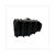 FOOT REST RUBBER DERBI SENDA  RF WIDE BLACK