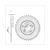 ACHTERTANDWIEL RIEJU RS1 38.1mm 5gats 36tands IGM