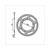 ACHTERTANDWIEL RIE MRX/SMX DE SEN-R nt105mm 6g 46t