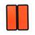 PLAQUE CYCLOMOTEUR ORANGE D/G APPROUVE