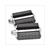 PEDAL SATZ UNION SOLEX/MBK/PEU rubber SCHWARZ