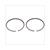 PISTONRINGSET 43.00x1.5 C YAMAHA DT/RD/FS1 (2)