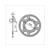 REAR SPROCKET RIEJU RR/SPIKE 80.2mm 6holes 52t IGM