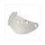 VISOR RETRO LEATHER ›4.3 BLANC
