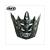 PENNE DE CASQUE MX-1 PLAGUE ARGENT