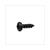 BLECHSCHRAUBEN SATZ 4.0x12mm   SCHWARZ 10st