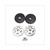 KIT MONTAGE VISIERE URBANII KIDS/LADY/GAUZY/RETRO 