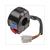 HANDLE GAS CHINA 4T GY6 ZWART SCHIJFREM COMPLEET