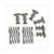 PANEL SCREW SET VESPA CIAO PX (12 pieces) CIF