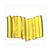 HOT FIXED HOSE 3.5mm x 40mm YELLOW 10pcs