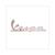 VESPA EMBLEM THICK STICKER 20 cm  CHROME