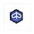 PIAGGIO EMBLEEM 6 ECKE 42mm