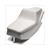 BUDDY SEAT UNIVERSEEL POLYESTER RACE WIT