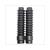 JEU PROTECTION FOURCHE UNI 20cm 27/33 NOIR SET