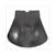 MUD GUARD MBK 51 REAR 16.5x17 BLACK 