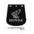 MUD GUARD HONDA 14x17 EMBLEM BLACK